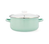 Quid Cacerola Acero Esmaltado Cocco de Acero Carbonatado 24cm - 3,8l