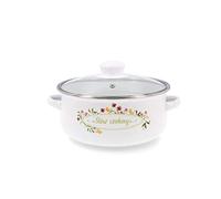 Quid Cacerola Acero Esmaltado Memory de Acero Carbonatado 20cm - 280cl