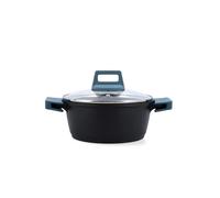 Quid Cacerola Aluminio Fundido Confort 20 cm - 2,2 L (4 Unidades) - Negro