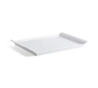 Quid Gastro Fresh Fuente Rectangular Porcelana 36x25cm Porcelana Apto Microondas Apilable