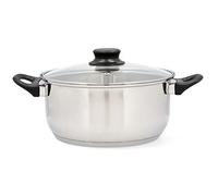 Quid Habitat Cacerola Acero Inoxidable Apto Vitrocerámica Apto Inducción 100% Higiénico