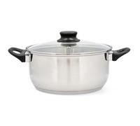 Quid Habitat Cacerola Acero Inoxidable Apto Vitrocerámica Apto Inducción 100% Higiénico