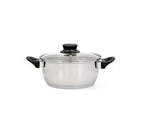 Quid Habitat Cacerola Acero Inoxidable Apto Vitrocerámica Apto Inducción 100% Higiénico