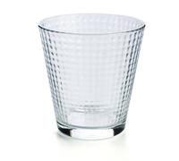 Quid Set de 6 vasos bajos Lina de vidrio 25 cl