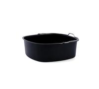 Quid Molde Cuadrado Acero Carbono Naturalia 19,5 cm (12 Unidades) - Negro