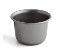 Quid Molde Flan Acero Pintado Sweet Grey de Acero Carbonatado 9,5cm