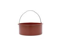 Quid Molde Redondo Acero Carbono Terrae 20x17,5x7,6 cm (12 Unidades)