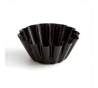 Quid Molde Tulipa Acero Pintado Sweet Grey de Acero Carbonatado 10cm | Negro, Acero Carbonatado, forma redondo, 10cm