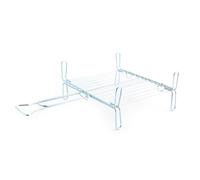 Quid Parrilla Doble Acero Prepara Bbq 30x35 cm (5 Unidades)