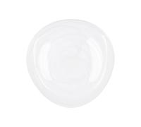 Quid Plato Presentación Vidrio Boreal 30 cm Blanco (12 Unidades)bu
