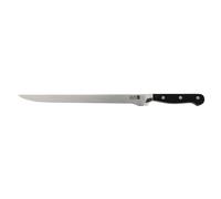 Quid Professional Cuchillo Jamón Inox Chef Black 28 cm (6 Unidades) de Acero Inoxidable