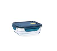 Quid Astral Recipiente Rectangular Hermético Vidrio Apto Microondas Apto Congelador Reciclable
