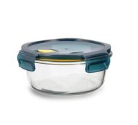 Quid Recipiente Redondo Hermético Astral de Vidrio 95 cL - 12 Unidades
