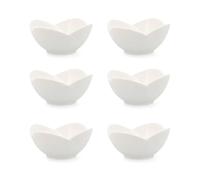 QUID SELECT Set 6 Mini Bol 11CM Blanco Brillo Blancura y resistencia para el día a día