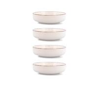 Quid Set de 4 platos hondos Duna de loza 18,5 x 5,3 cm