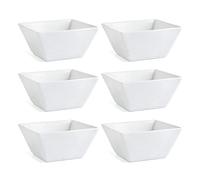 Quid Set de 6 boles Gastro Fresh de porcelana 13,5 x 7 cm
