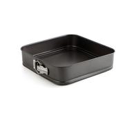 Quid Sweet Grey - Molde de Horno Desmontable Cuadrado de 28 cm, Color Negro