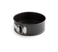 Quid Sweet Grey Molde Redondo Desmontable Acero Pintado, Negro, 17cm