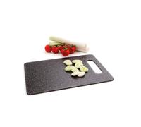 Quid Tabla de Corte Polipropileno Renova Quarz 37x24x0,8 cm (12 Unidades) grey marble finish