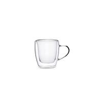 Quid Taza Doble Pared Vidrio Serenia 8 cL (24 Unidades) inevitablemente transparente