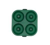 Quid Terrae Molde Silicona 4 Donuts 21x21x4,5cm Silicona Apto Horno Reciclable