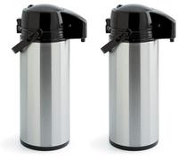 Quid Xylon Termo Acero Inoxidable 1,9l (Paquete de 2)