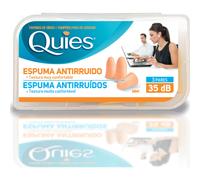 Quies tapón espuma color carne 6 uds