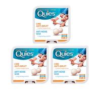 Quies - Tapones de cera natural para los oídos (8 pares), diseño de bola