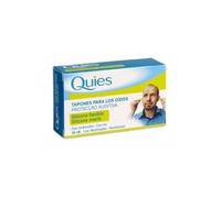 Quies tapones oídos de silicona cordoncillo 6 uds