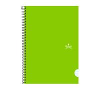 Quijote Paper World Cuaderno Tamaño Folio 80 H 90g/m² Tapa dura forrada Pauta 2,5 mm