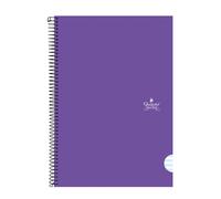 Quijote Paper World Cuaderno Tamaño Folio 80 H 90g/m² Tapa dura forrada Pauta 2,5 mm