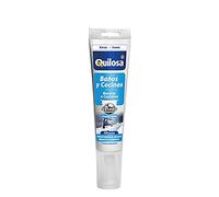 Quilosa T045518 - Silicona baños y cocinas, color blanco