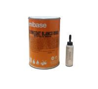 QUIMIBASE Gel Coat Blanco Kit 1 Kg + Catalizador - para Barco, Piscinas y Superficies de Fibra de Vidrio - Gel Coat