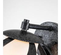 Quintiesse Blacksmith lámpara de pared 1x60 W negro-ópalo QN-BLACKSMITH1-OBK