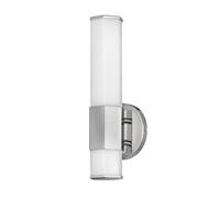 Quintiesse Aplique LED para baño Facet Single, 3000 K, cromo