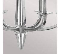 Quintiesse Ascher lámpara colgante 6x60 W níquel QN-ASCHER6