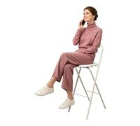Quiotuir taburetes de bar plegables con respaldo silla alta plegable 75cm para comedor-pie asiento acolchado esponja acero carbono capacidad 125kg plegable 7cm cocina bar balcón exterior (blanco)