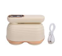 Quitapelusas Recargable 20000rpm Doble Cabezal, Afeitadora De Telas, Quitapelusas Eléctrico Pantalla LED para Ropa con Recortadora De Pelusas De 50ML (Color café con Leche)