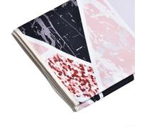 QuivyLivy Cubierta grande para tabla de planchar 140x50cm Patrón de mármol Grueso Resistente al calor Almohadilla de poliéster Punzón de aguja Reemplazo antideslizante Antienvejecimiento - Superficie