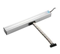 Qulamrdk Actuador Eléctrico para Ventanas Motor Empuje De Ventana Con Cadena Inteligente Para Saltos Tragaluz Y Techo Carrera 300-1000mm Max 400N(500mm/20.5in)