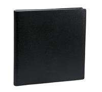 Quo Vadis 014098Q - Agenda ejecutiva de lengua italiana, año 2024, color negro, formato 16 x 16 cm, semanal, 13 meses, diciembre-diciembre, papel blanco, rúbrica extraíble, tapa extraíble de plástico