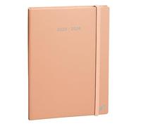 Quo Vadis 155030Q - Agenda 16 meses PLAN NOTE SEP 23 - JUL 24 Multilingüe Semana Vista A5-15x21cm PASTEL Naranja