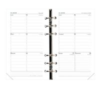 Quo Vadis 269004Q Timer 17 - Recambio para agenda (diseño horizontal, 10 x 17 cm, en francés)