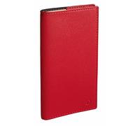 QUO VADIS, 422306Q - Agenda de bolsillo anual 2024, semanal, 13 meses, diciembre-diciembre, 8,8 x 17 cm, papel marfil, cubierta de color rojo de imitación Soho, italiano