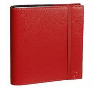 Quo Vadis 540130Q - Agenda 13 meses TIME & LIFE MEDIUM 2027 Multilingüe Semana Vista 16x16cm, Rojo