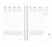 Quo Vadis 615018Q - Recambio agenda 2023 -TIME&LIFE® LARGE - Multilingüe - Color: Blanco - A5 (16 x 24 cm)