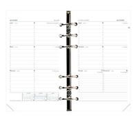 Quo Vadis 933004Q Timer 21 - Recambio para agenda (15 x 21 cm, vista de calendario, texto en francés, año 2014/2015)