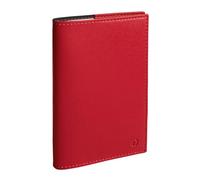 Quo Vadis - Agenda 2025 - Presidente Prestige - Semainier Planning - Francés - Soho - Rojo - 13 meses de diciembre a diciembre - 21 x 27 cm - Papel Clairefontaine marfil - Fabricación francesa