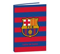 Quo Vadis - Colección: Barcelona - Cuaderno de textos - Formato: 15 x 21 cm - Papel blanco Clairefontaine para una escritura fluida - Reglón Seyes (cuadros grandes) - Onglet diario - Rayas
