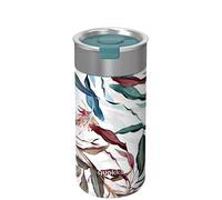 Quokka Boost - Vaso para té (400 ml, infusor de té integrado, aislamiento de doble pared, acero inoxidable, reutilizable), bebidas calientes y frías